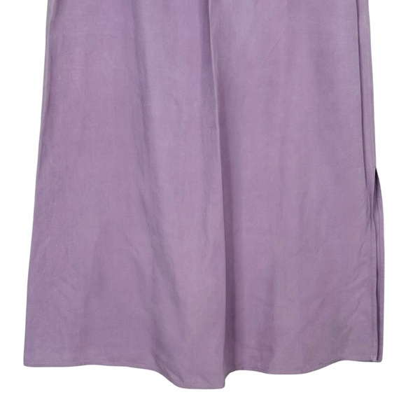 Country Shop Vintage Maxi Skirt Womens 16 Silk Drawstring Pull On Long Modest - Picture 3 of 7